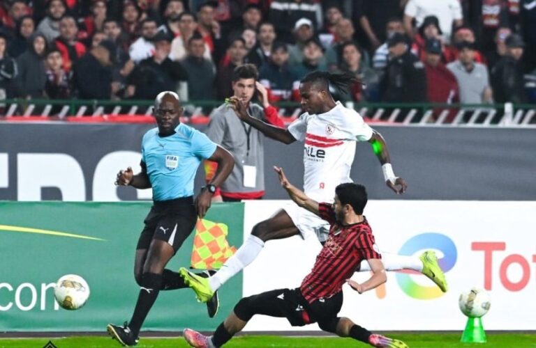اتحاد العاصمة يهزم الزمالك بهدف قاتل في ذهاب نهائي الكونفيدرالية الأفريقية